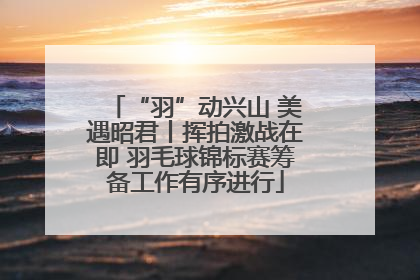 “羽”动兴山 美遇昭君丨挥拍激战在即 羽毛球锦标赛筹备工作有序进行
