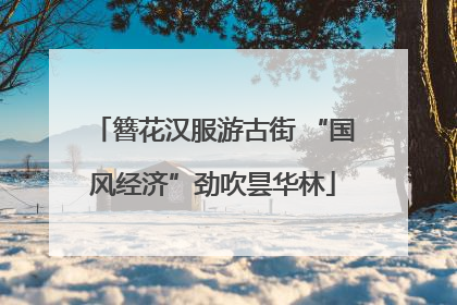 簪花汉服游古街 “国风经济”劲吹昙华林