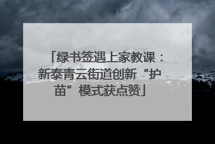 绿书签遇上家教课：新泰青云街道创新“护苗”模式获点赞