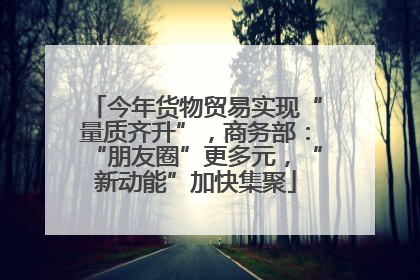 今年货物贸易实现“量质齐升”，商务部：“朋友圈”更多元，“新动能”加快集聚