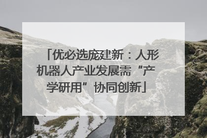 优必选庞建新：人形机器人产业发展需“产学研用”协同创新