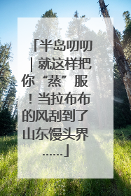 半岛叨叨｜就这样把你“蒸”服！当拉布布的风刮到了山东馒头界……