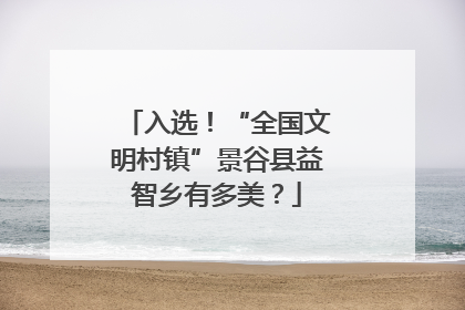 入选！“全国文明村镇”景谷县益智乡有多美？