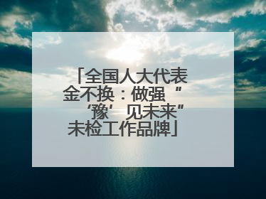 全国人大代表金不换：做强“‘豫’见未来”未检工作品牌