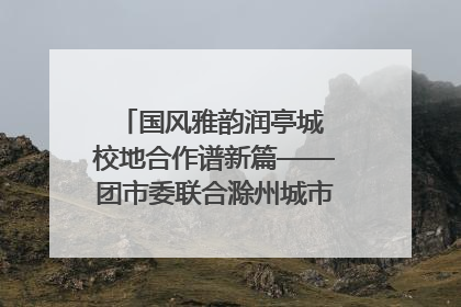 国风雅韵润亭城 校地合作谱新篇——团市委联合滁州城市职业学院助力传统文化“破圈”绽放