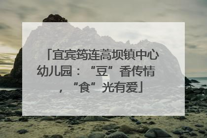 宜宾筠连蒿坝镇中心幼儿园：“豆”香传情，“食”光有爱
