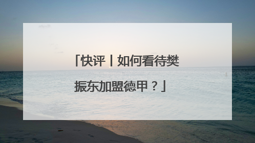 快评丨如何看待樊振东加盟德甲？