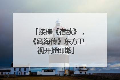 接棒《宿敌》，《藏海传》东方卫视开播即燃
