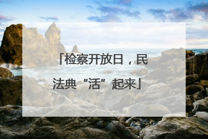 检察开放日，民法典“活”起来