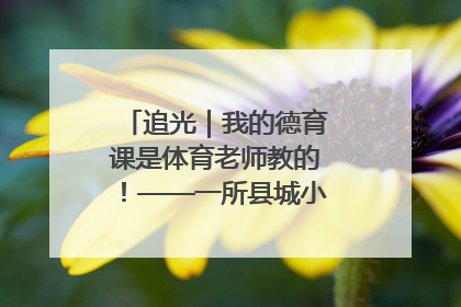 追光｜我的德育课是体育老师教的！——一所县城小学的思政课改革