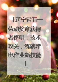 辽宁省五一劳动奖章获得者佟明：技术攻关，练就带电作业新技能