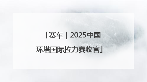 赛车｜2025中国环塔国际拉力赛收官