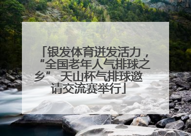 银发体育迸发活力，“全国老年人气排球之乡” 天山杯气排球邀请交流赛举行