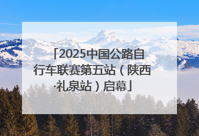 2025中国公路自行车联赛第五站（陕西·礼泉站）启幕