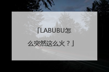 LABUBU怎么突然这么火？